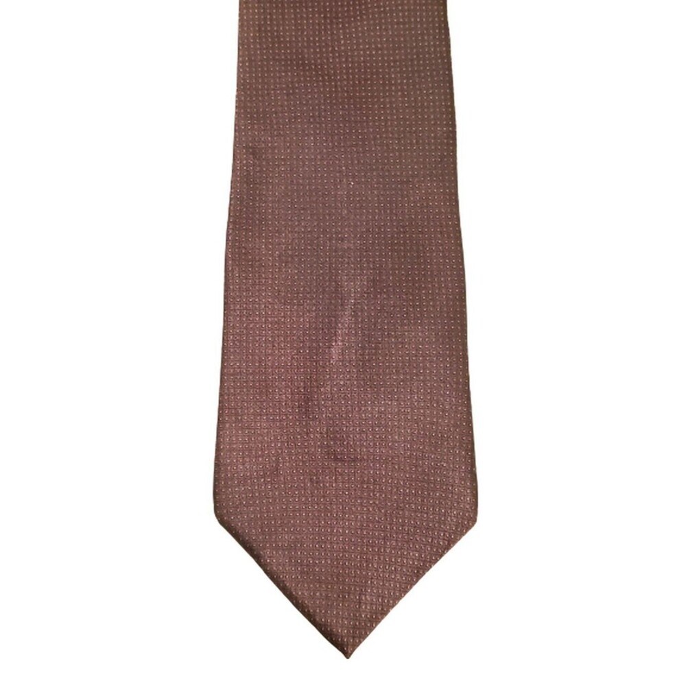 Bill Blass Men Neck Tie  100% Silk Dark Maroon